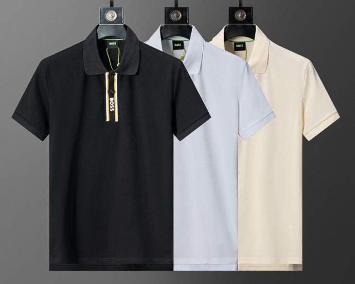 Picture of Hugo Boss Polo Shirts Short _SKUBossM-3XL14mr3012827139